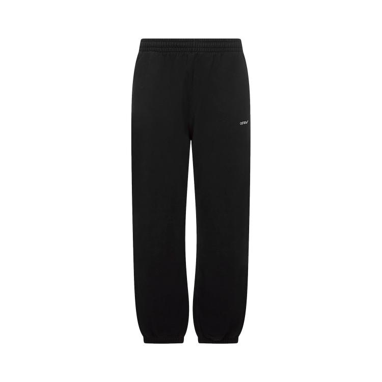 

Off-White Marker Узкие спортивные штаны Черные/разноцветные мужские брюки OMCH029F21FLE0061084