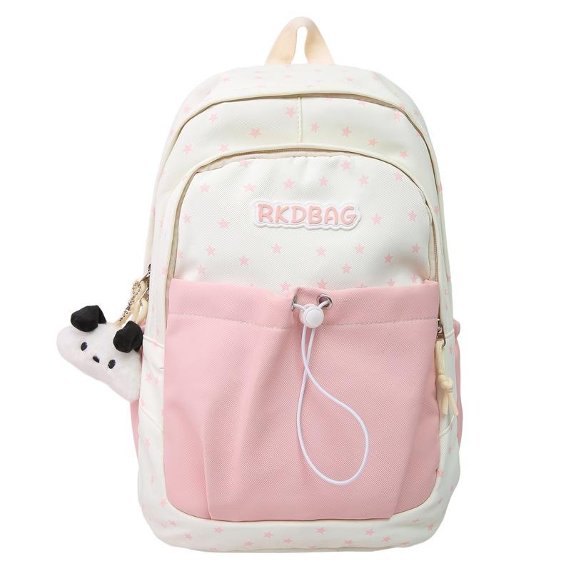 Middle School Student Schoolbag Large Capacity Backpack Nylon Computer Bag Outdoor Travel Commuter Backpack