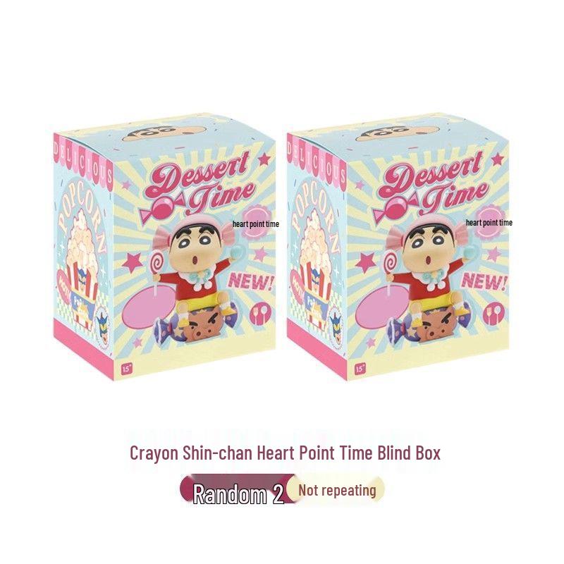 Crayon Shin-chan Snack Time Hand-painted Figure - Cake Decoration & Desk Ornament