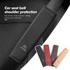 PU Leather Car Seat Belt Shoulder Cover Protection Padding Pad For Citroen C5 C1 C2 C6 C4L DS3 DS4 DS5 C-Elysee Grand Berlingo