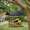 Large Capacity Hanging Birds Feeder Rust Resistant Suet Holder Bird Feeding Station  Outdoor Use