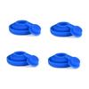 5 Pack 3 5 Gallon Water Jug Cap Reusable Non Spill 55mm Water Bottle Caps Silicone Replacement Cap Lids Anti Splash 5 Pack