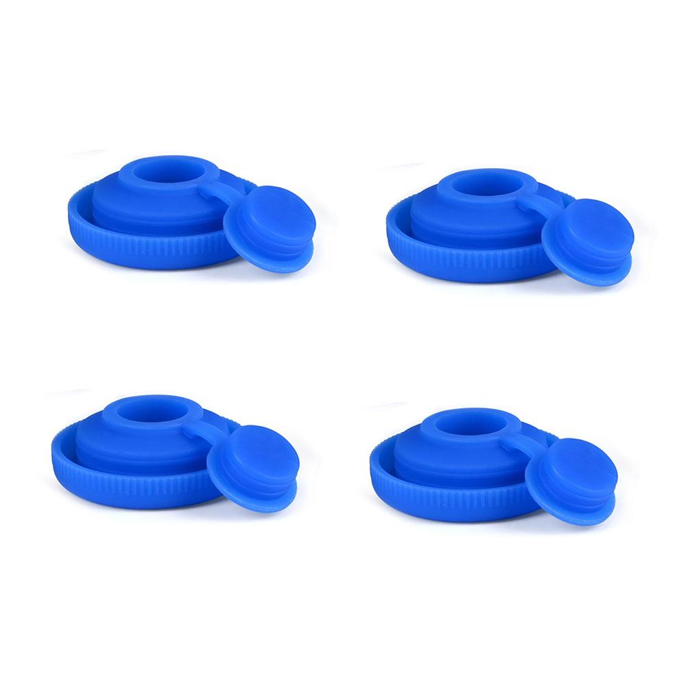 5 Pack 3 5 Gallon Water Jug Cap Reusable Non Spill 55mm Water Bottle Caps Silicone Replacement Cap Lids Anti Splash 5 Pack