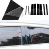 08-2013 For Toyota Highlander Bc Pillar Post Gloss Black Panel Window Trim Cover
