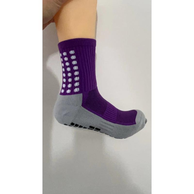 Men's Professional Thick Towel Bottom Sweat Absorbing and Deodorizing Glue Football Non Slip Socks