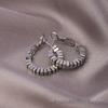 European American Style Luxury Stud Earrings: Elegant Cross-border Niche Hoops, Versatile Celebrity-inspired Accessories
