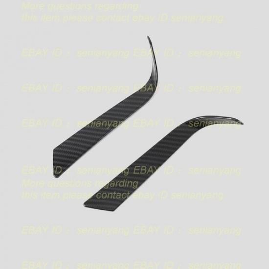 ABS Carbon Fiber Look Rear Fog Light Cover Trim For -2024 Ford Escape