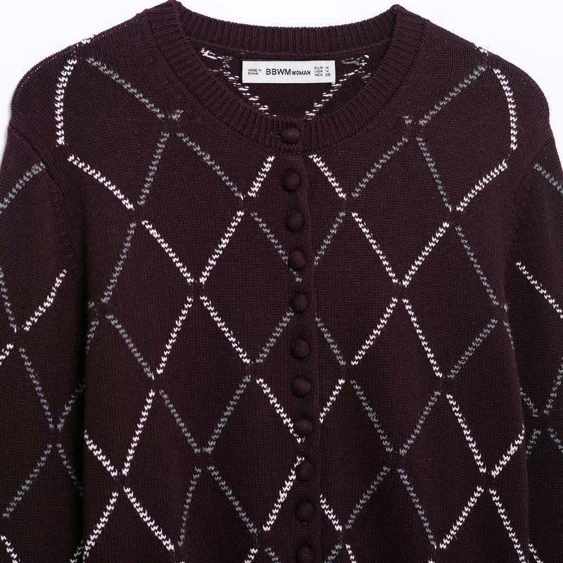 Kaslead New Arrival Women's Clothing Fashion Style Fashion Simple All-Match Long Sleeves Knitting Cardigan 5661643