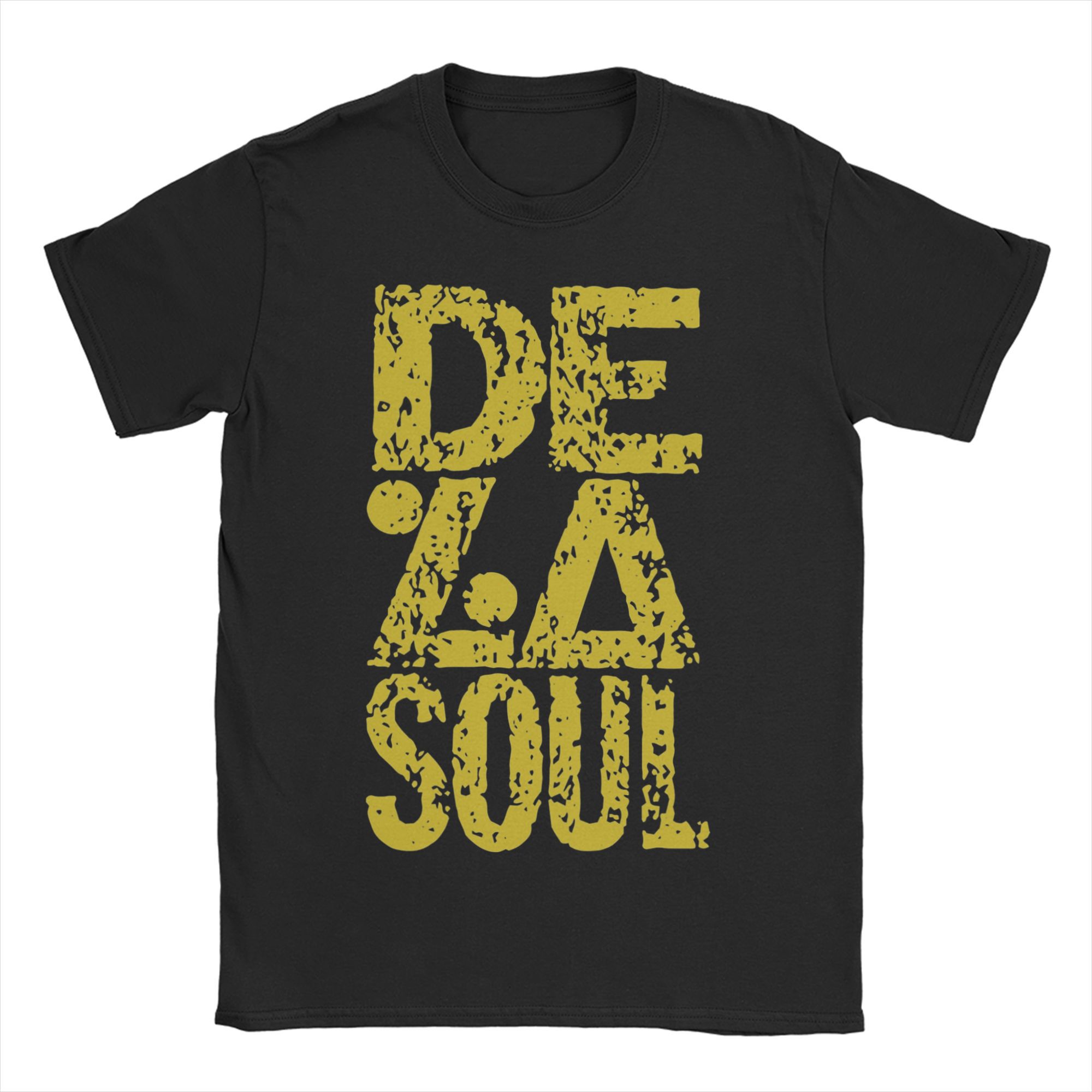 The best product for you Heren Dames De La Soul ATCQ A Tribe Called Quest T-shirts Puur Katoen Kleding Vintage Korte Mouw Tees Plus Size T-shirts XL