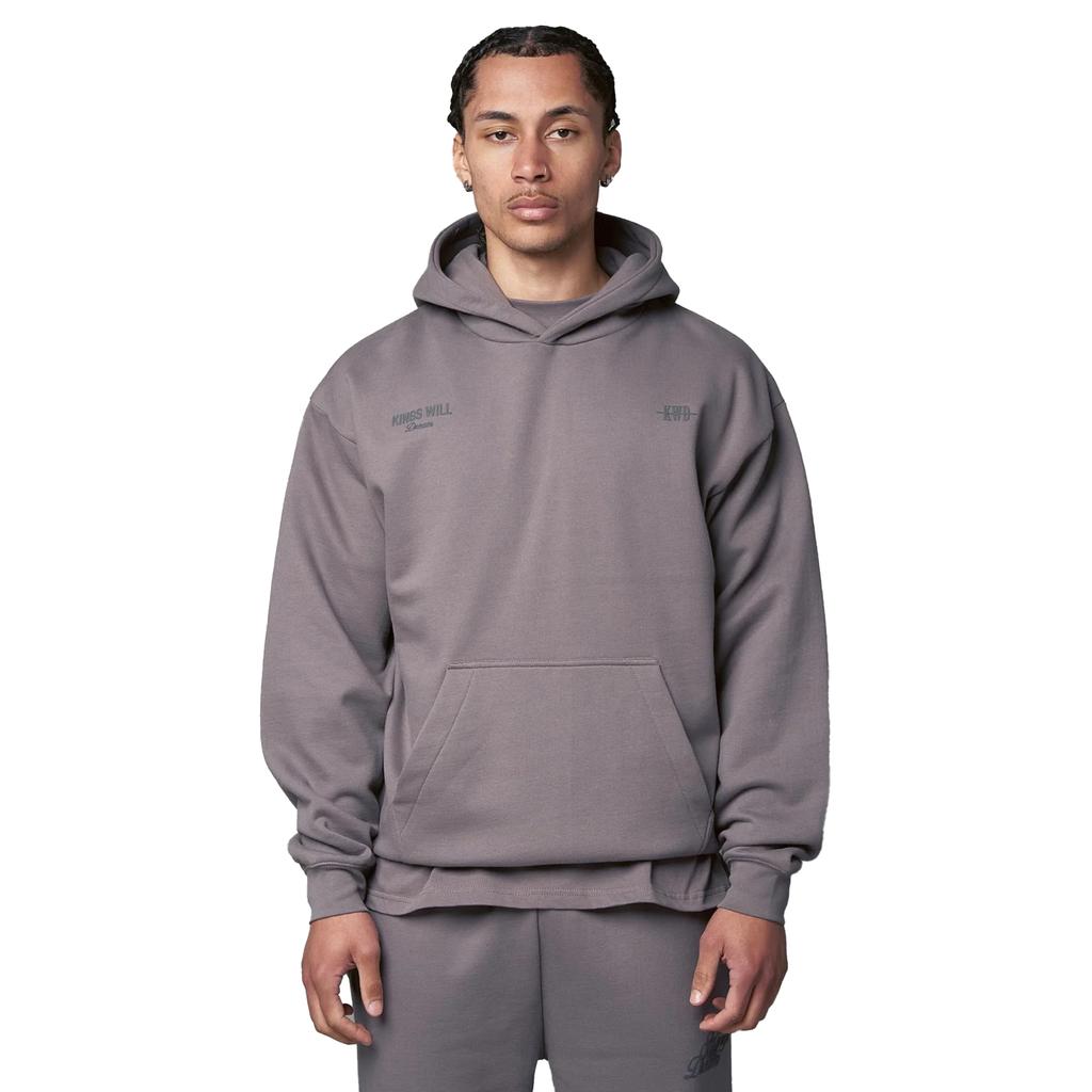 Kings Will Dream Mens Studio Garment District Back Print Hoodie