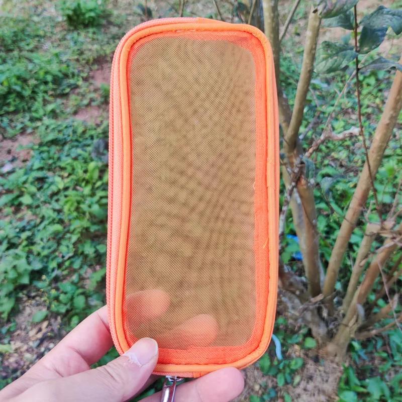 Trousse de voyage pour pinceaux de maquillage Organisateur de sac à cosmétiques et articles de toilette pour hommes et femmes Outils de beauté Pochette en maille Dopp Kit Rangement pour le lavage et accessoires