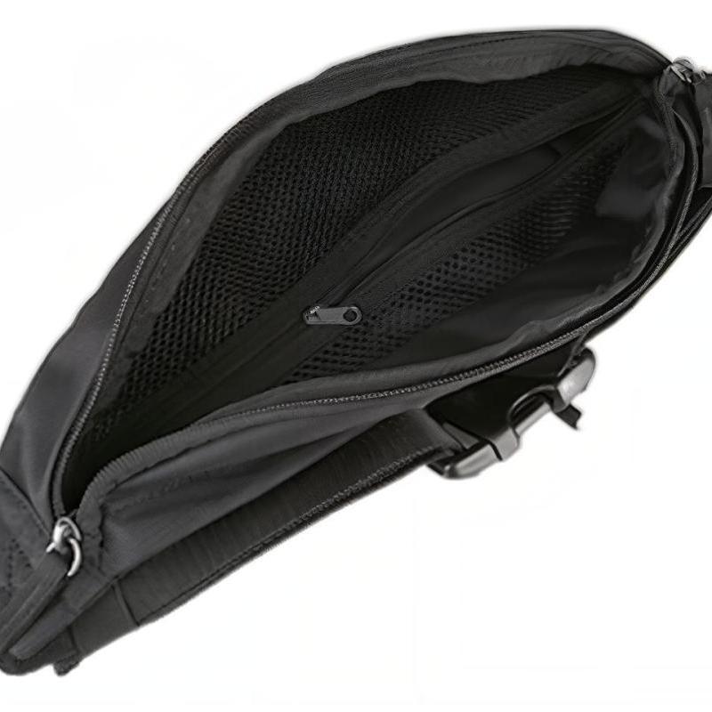 Nike Heritage Fabric Fanny Pack Unisex Black Casual BA5750-019