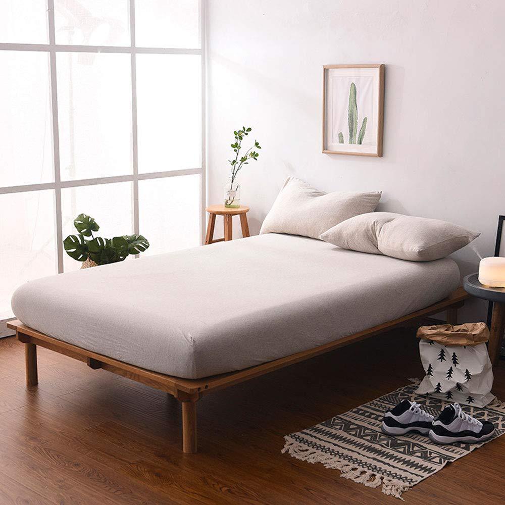 Simple Solid Color Pattern Mattress Three-Piece Digital Printing Mattress Bedding Set Adult Children