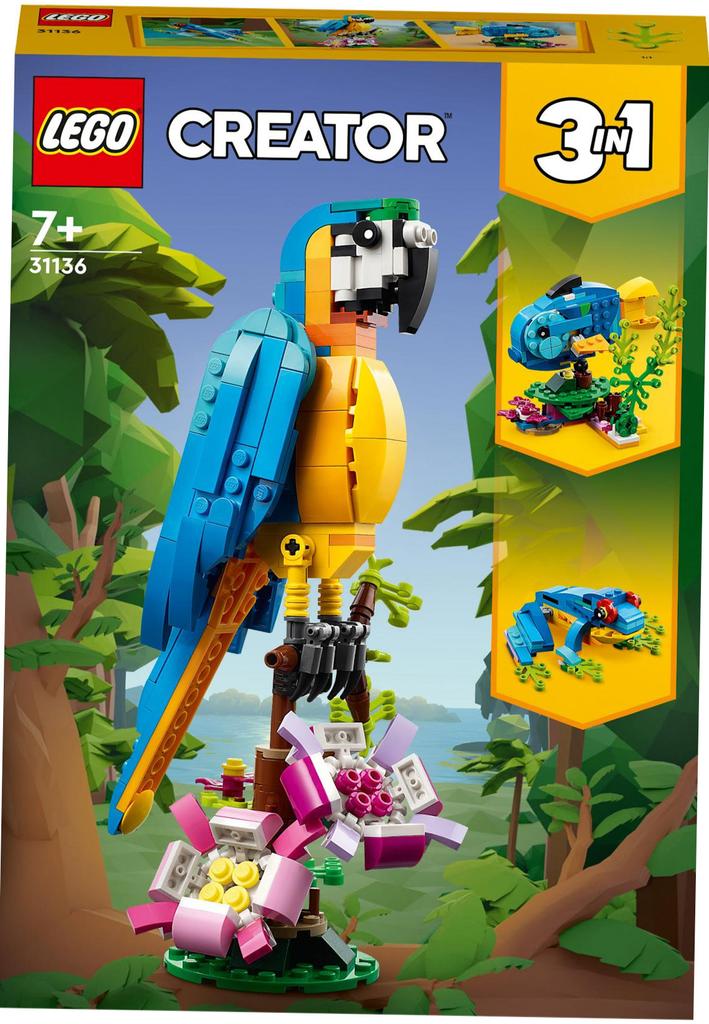 Lego Creator 31136. Exotic Parrot