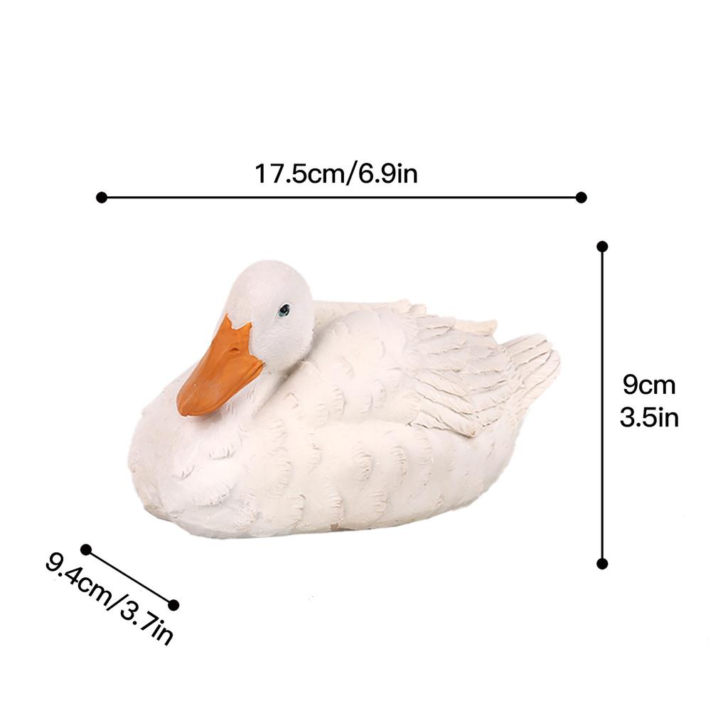 Outdoor Simulation Duck Decoration Garden Pool Water Landscape Decoration Layout Resin Decoration