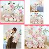 Cute Kt Cat Plush Toy Soft Stuffed Animal Doll Wholesale Gift For Birthdays