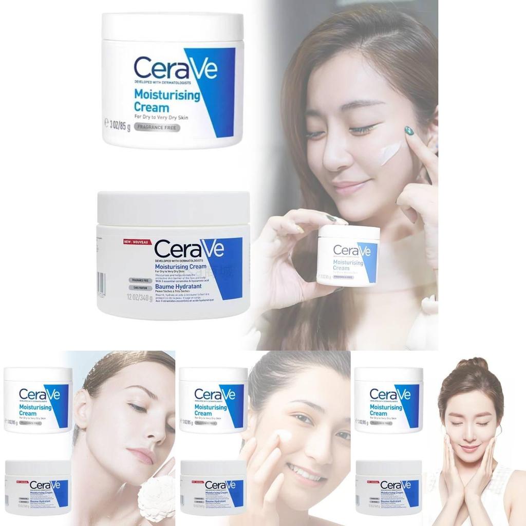 Cerave Feuchtigkeitscreme 85g 340g 454g Luxuriöse Feuchtigkeit Für Alle Hauttypen