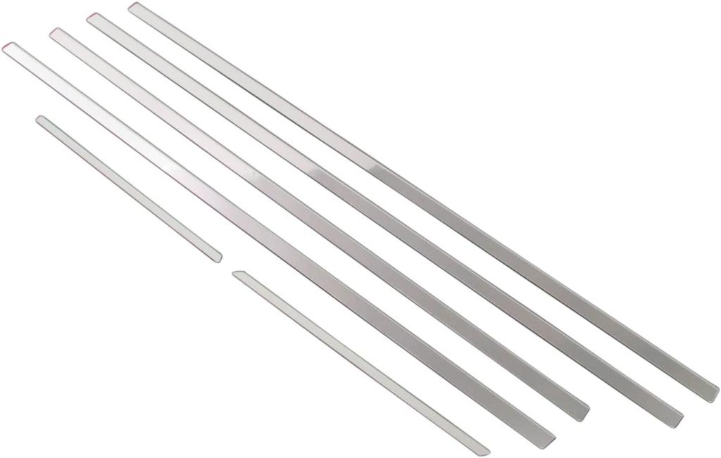 BRIGHTZ Mirror Chrome Stainless Steel Window Moulds for Toyota Tanto Ultra-High (6-Piece Set) L350S/L360S [WIN-SIL-074]