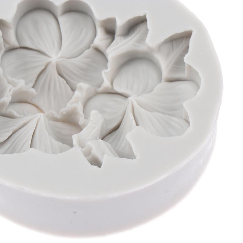 1 szt. Forma silikonowa w kształcie kwiatu Gardenia Plumeria Rubra Formy do mydła i fondantu DIY Dekoracja ciasta, galaretki, czekolady Narzędzie do pieczenia