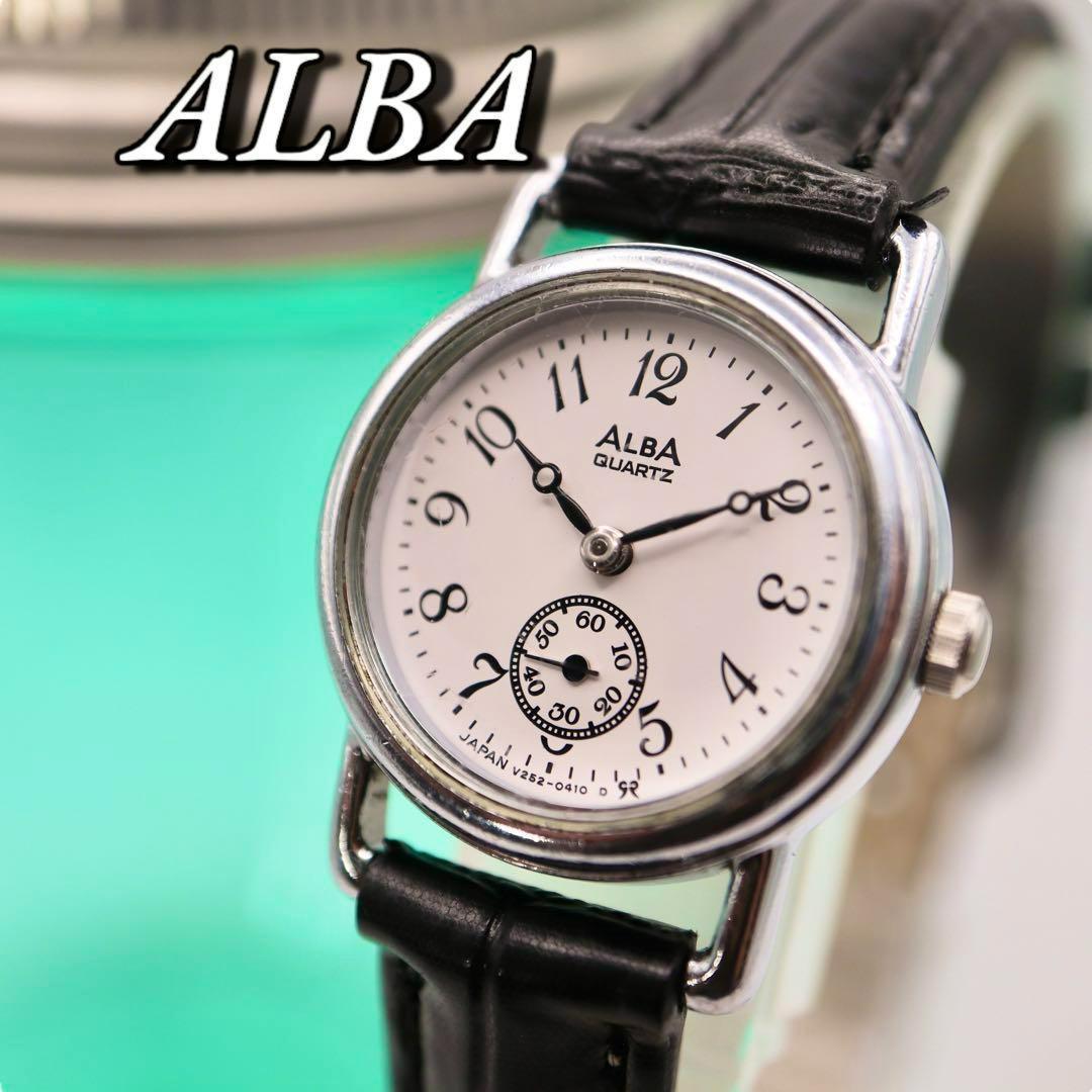 

[Б/У] SEIKO ALBA Круглые женские часы с малой секундной стрелкой 1199