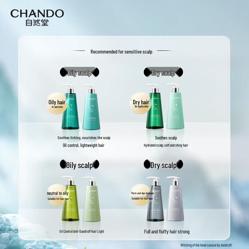 CHANDO Kopfhautpflege Ölkontrolle Shampoo