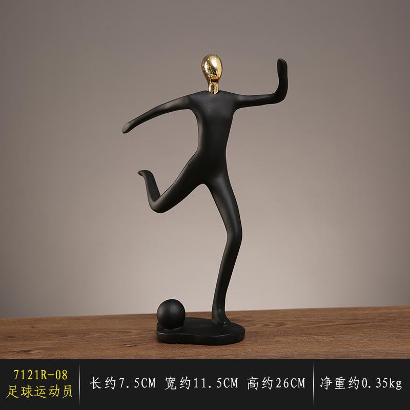 Home Character Ornaments Resin Situation Office Decorations Handicrafts Creative Love Sculpture Light Luxury Art Decoration