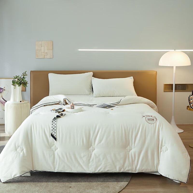 

Natural Cotton Jacquard Sateen Winter Quilt