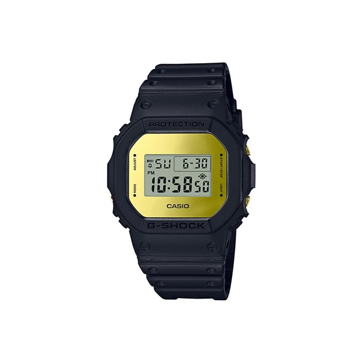 

Casio G-Shock Classic Series Retro Square Fashion Color Block Street LCD Display Sports Waterproof Quartz Watch Men watches Black DW-5600BBMB-1D Black Watch Case