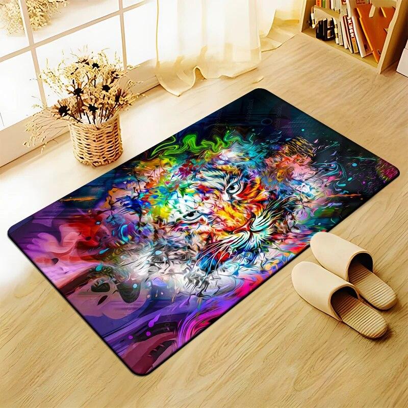 3D Art printing Tiger Printed Carpet for Living Room Large Area Rug Soft Carpet Home Decoration Mats Boho Rugs Dropshipping