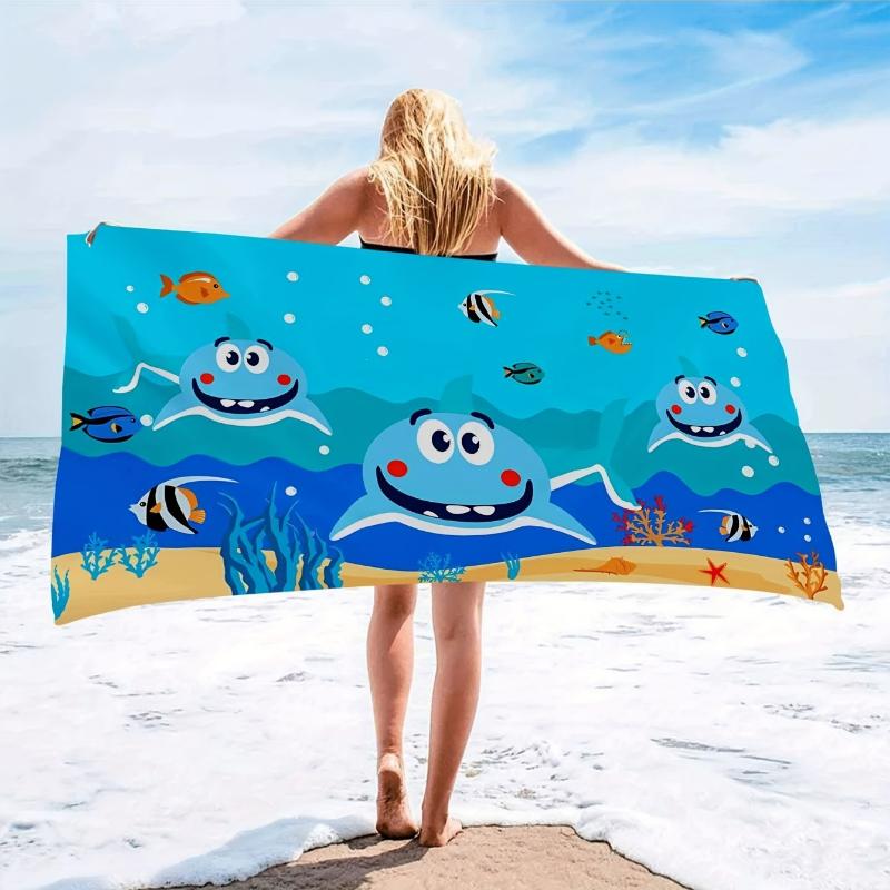 

1 Lightweight and Fast Drying Microfiber Beach Towel, Suitable for Beach, Camping, Travel,Swimming,Adult Summer Travel Essential W40*H60(CM)