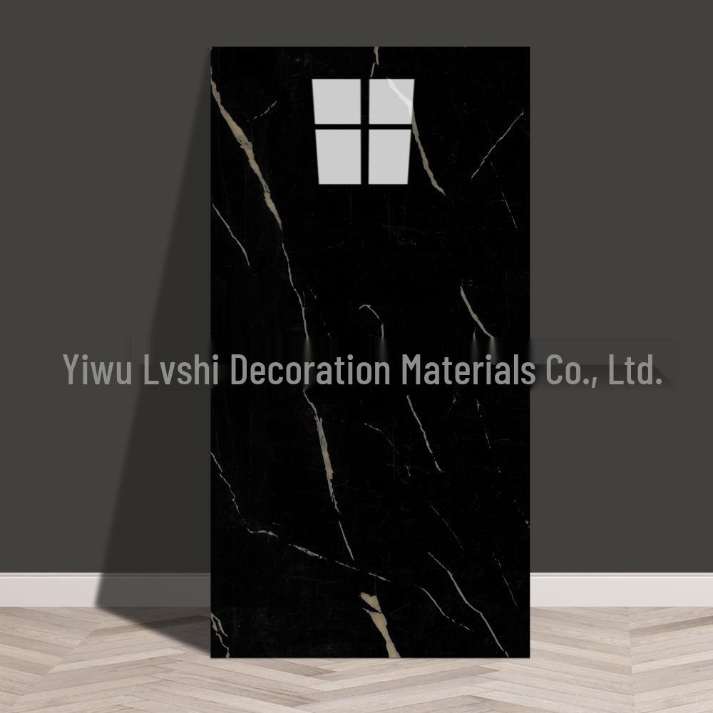 Self-Adhesive Marble Tile Wall Stickers, Aluminum Plastic Panels for Living Room Decoration