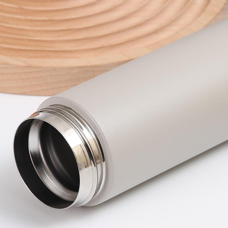 New 111 Stainless Steel Thermos Cup, Spray Plastic Bouncing Men and Women Business High-end Gift Water Cup