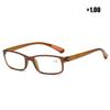 Unisex Ultra-light Reading Glasses Flexible Eyeglasses Magnifying +1.00~+4.0 Diopter Elders Glasses Eye Wear Accessories