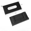 PU Leather Auto Sun Visor Tissue Holder - 1PC Hanging Car Tissue Box for Truck Stylish Interior Storage & Decoration Accessories