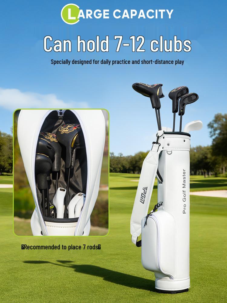 PGM Unisex Large Capacity Waterproof Golf Bag - Portable, Holds 12 Clubs