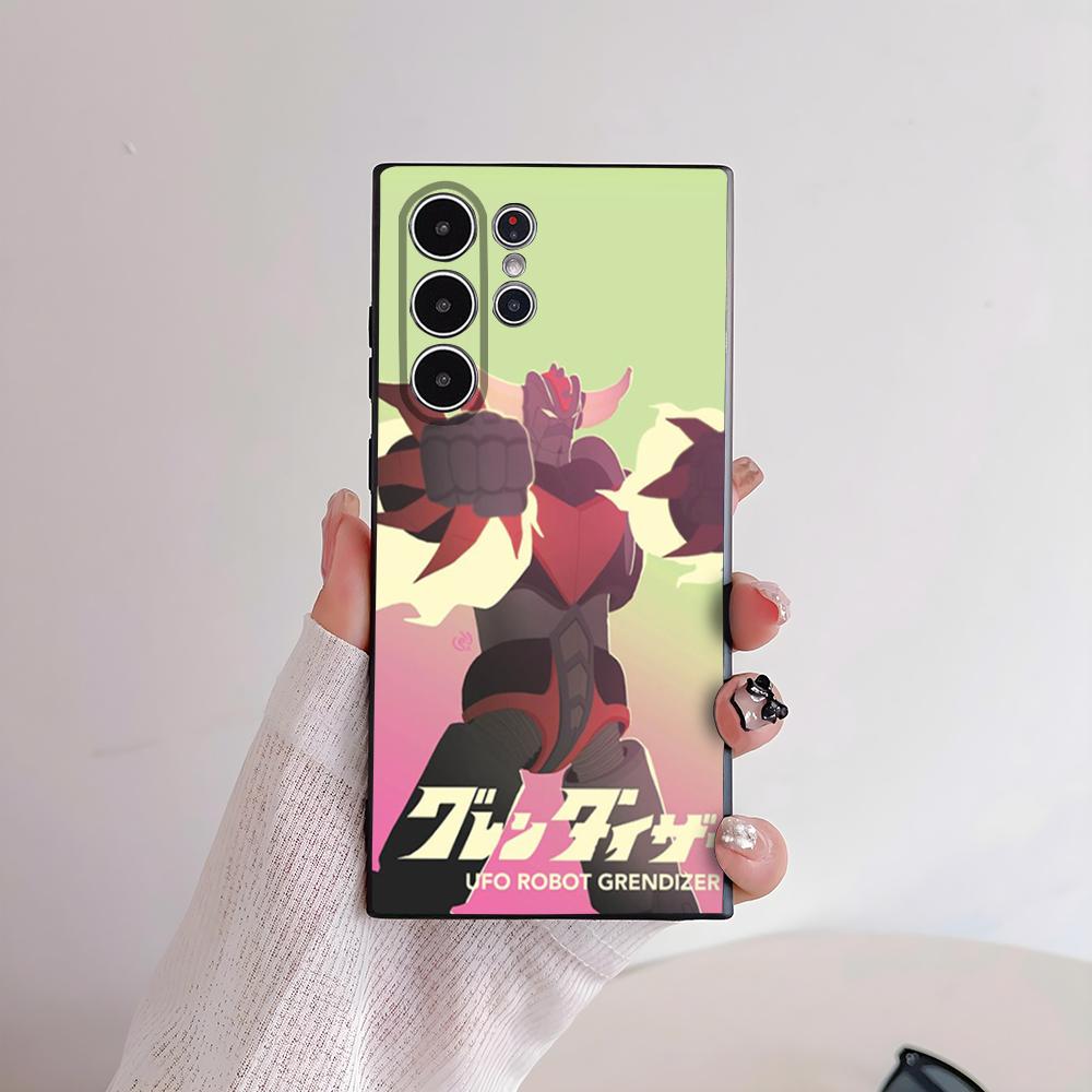 UFO cool R-Robot Grendizer Phone Case for Samsung S series s21 s22 s23 s24 s25 FE Plus Ultra TPU Soft to Skin-friendly case