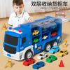 Children's Rail Car Building Toy Multi story Transforming Parking Lot Little Boy Baby Puzzle Challenge Adventure