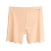 Women's High-Waist Ice Silk Seamless Safety Panties - Summer Style, Plus Size, Anti-Exposure 