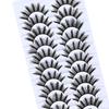 Juego de pestañas postizas esponjosas individuales, extensión de pestañas, maquillaje, acabado esponjoso, suave y natural.