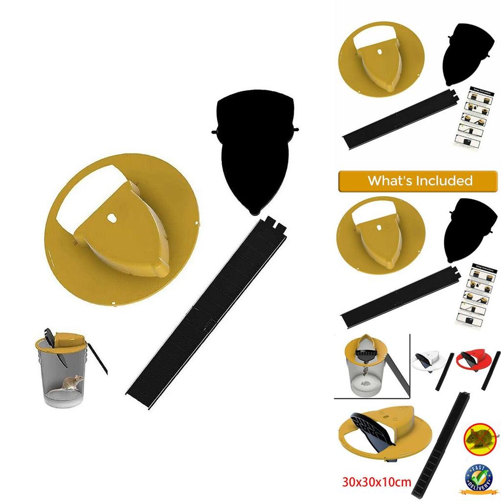 Durable And Effective Mouse Trap With Auto Reset Rat Door For Easy Rodent Control