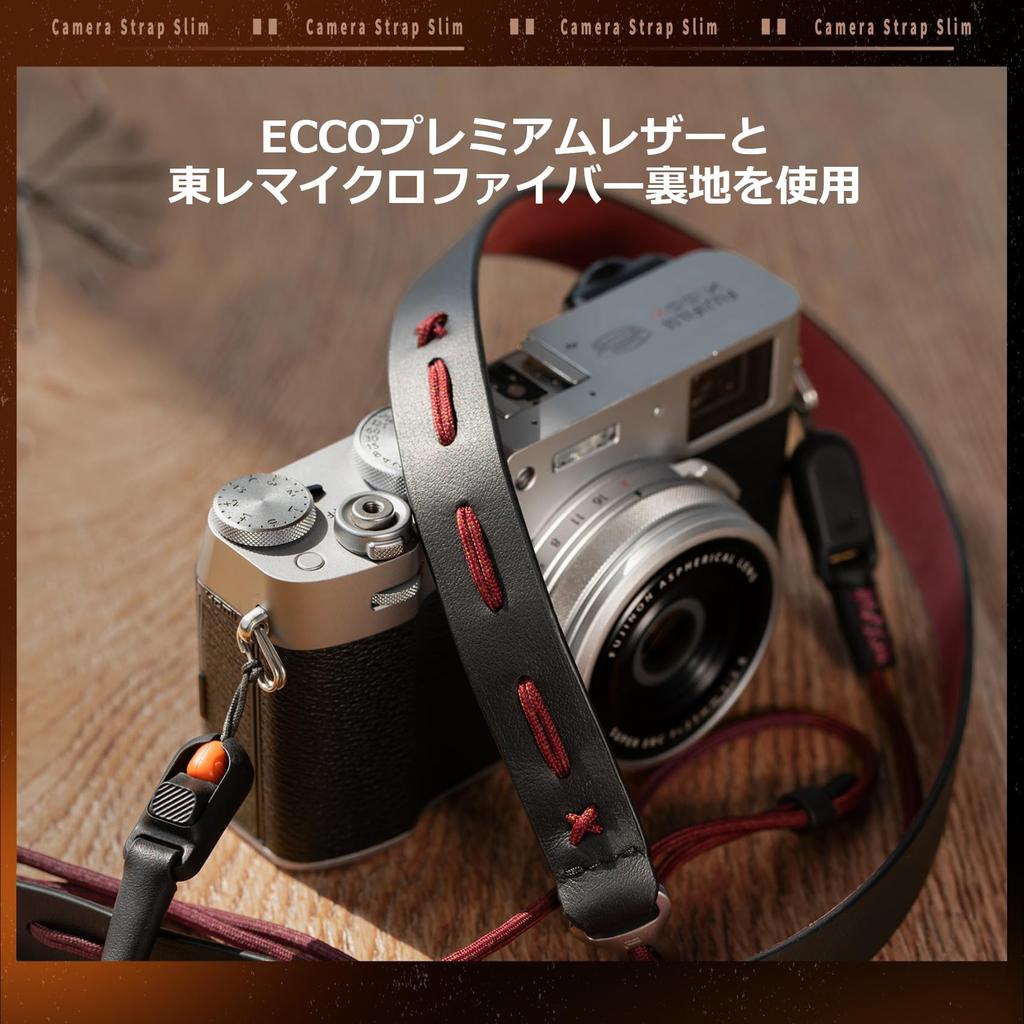 PGYTECH Slim Vintage Series Camera 30kg Weight Adjustable Easy To Attach and Neck Quick Release System Strap, Capacity, Length, Lightweight, Flexible,
