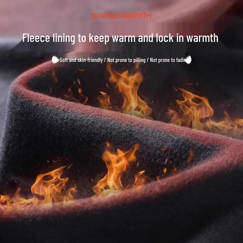 Men's Fleece-Lined Winter Base Layer Pants: High Elasticity, Quick-Drying, Warm, Tight-Fitting, Ideal for Yoga, Training, and Outdoor Sports.
