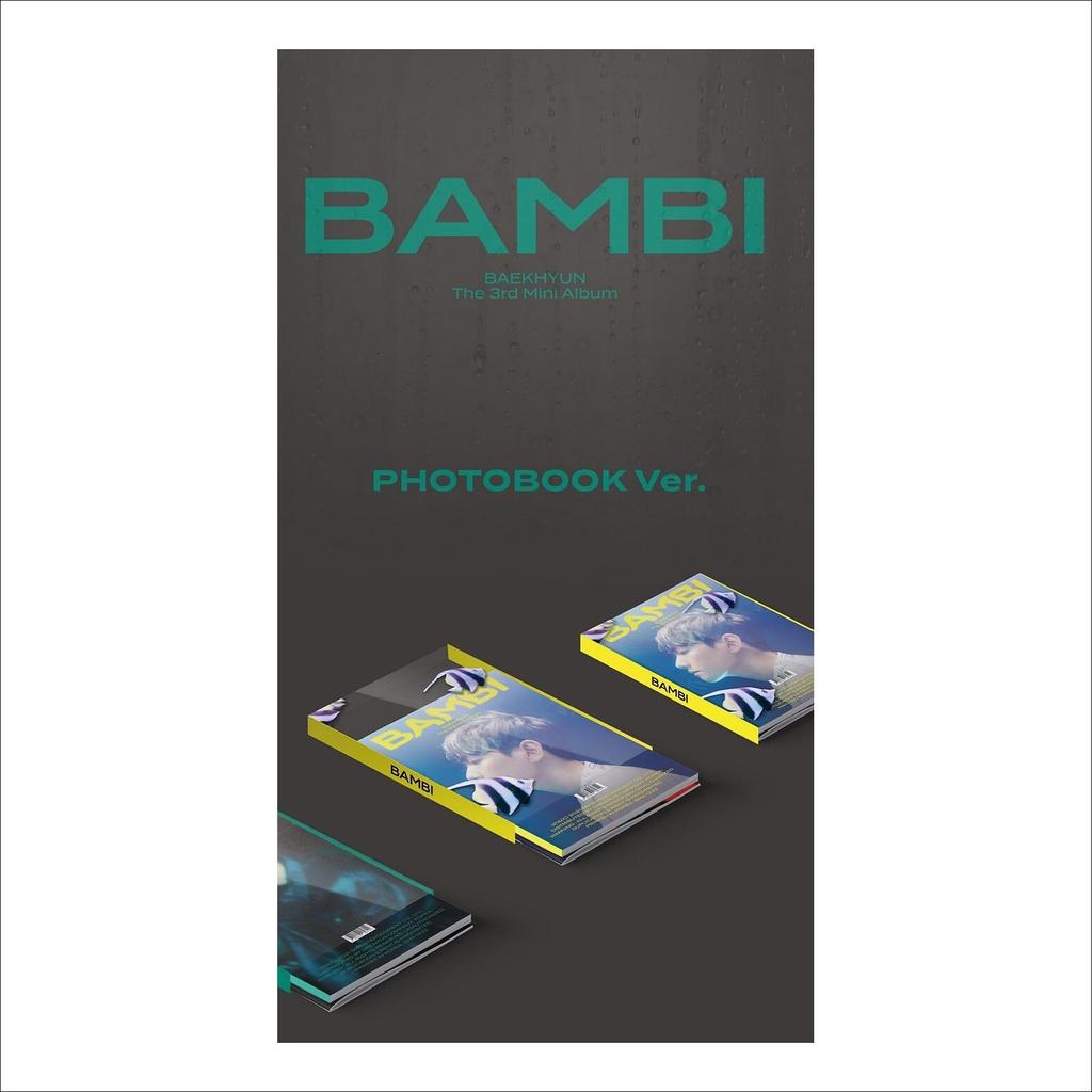 BAEKHYUN(EXO) - Bambi Photobook Ver. Album + Free Gift