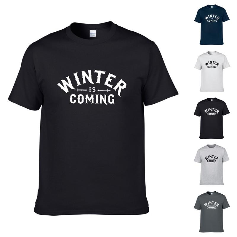 Game Of Thrones Winter Is Coming Men Women Short Sleeve T Shirt Tops Tshirt Tee