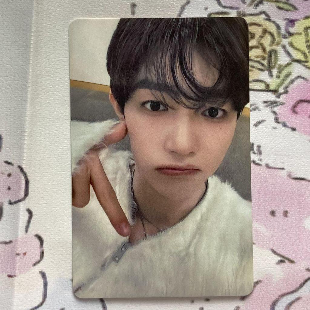 [USED] ZB1 Zhang Hao Zebewan B Prize, Rock-Paper-Scissors, Loser Trading Card