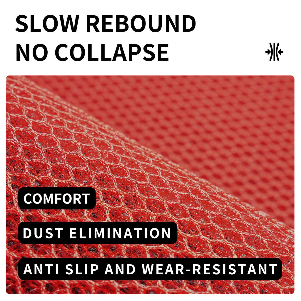 Slow Rebound Nylon Door Mat - Dustproof Anti-Slip Outdoor Entrance Mat, Super Soft Comfort Foot Feel, Heavy Duty Welcome Mat