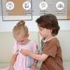 Kids Stethoscope Toy, 2 Pack Real Working Stethoscope Toy for Toddler 3 4 5, Doctor Play Set for Role Play, Medical Pretend Playset for Boys Girls