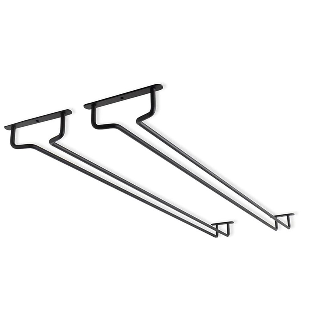 Wall Mount Wine Glass Holder Under Cabinet Wine Glass Holder Hanger Organizer Convenience Hanging Stemware Holder For Kitchen