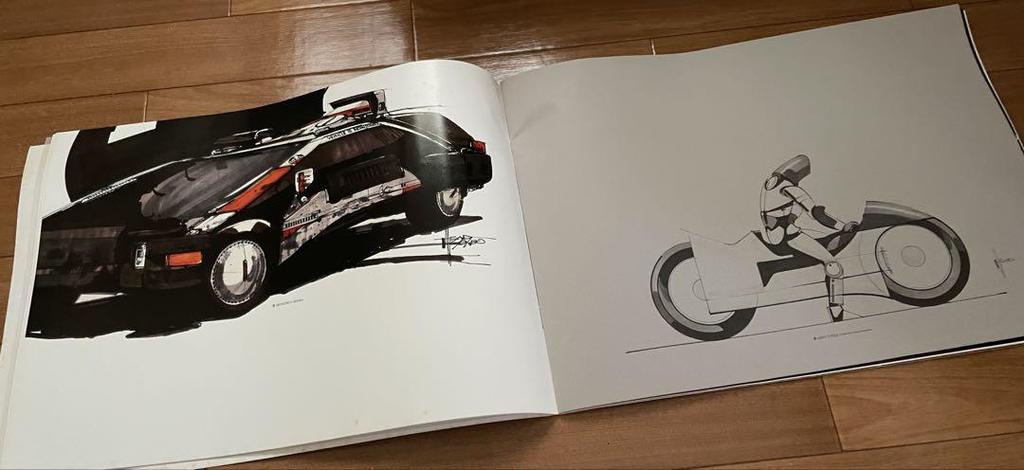 [USED] Syd Mead Catalog Art Book Laforet Museum Harajuku Latest Masterpiece Art Collection