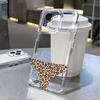 Leopard Underwear  Phone Case for iPhone 17 Air 16 15 14 13 12 11 Pro Max Plus Mini  8 7 Soft Transparent Cover Fundas Accessory